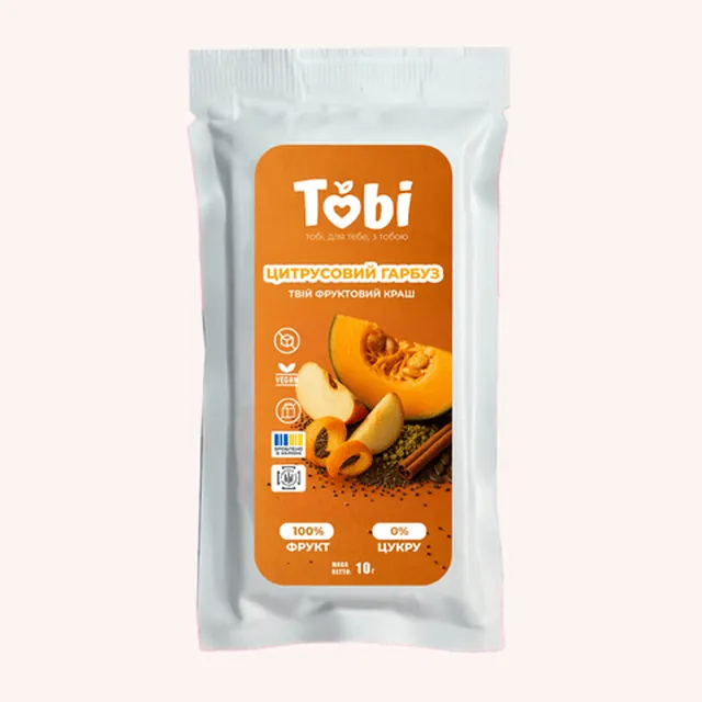 Батончик Tobi  «Цитрусовий гарбуз»