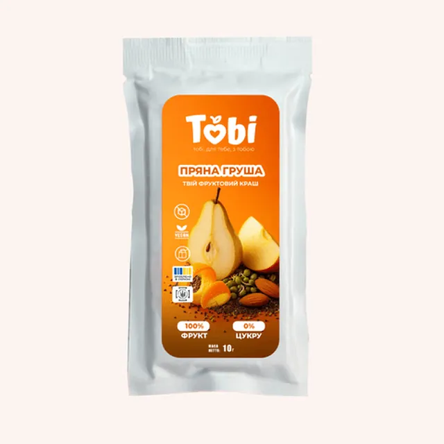 Батончик Tobi «Пряна груша»