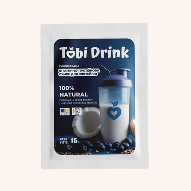 TOBI Drink Blueberry & Coconut