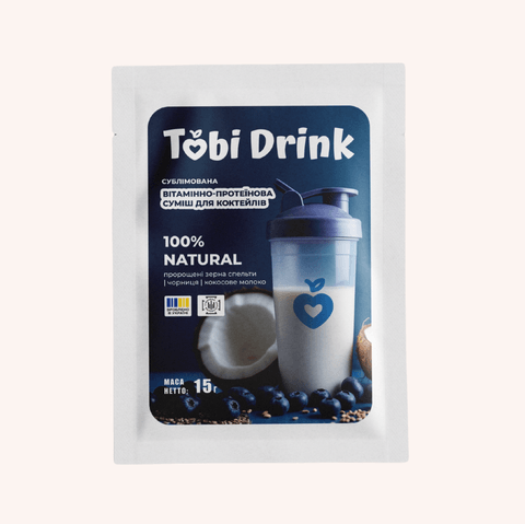 TOBI Drink Blueberry & Coconut